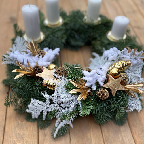 Adventní věnec Ø 30cm