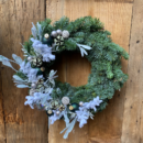 Věnec z živé jedle "Winter Elegance" Ø 30cm