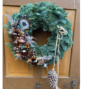 Zimní věnec "Vintage Christmas Time" Ø 40cm