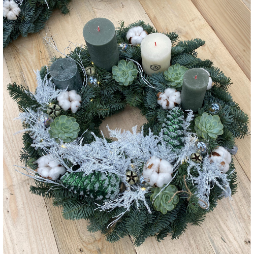 Adventní věnec "Christmas Elegance" Ø 40cm