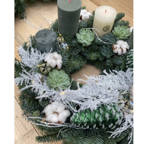 Adventní věnec "Christmas Elegance" Ø 40cm