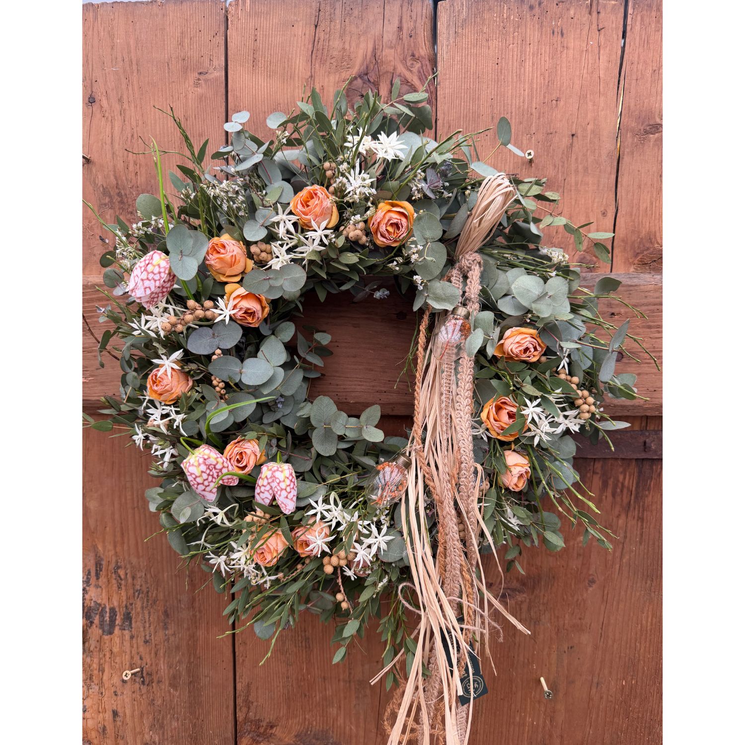 Věnec z Eucalyptu Květinová elegance průměr 30/40cm